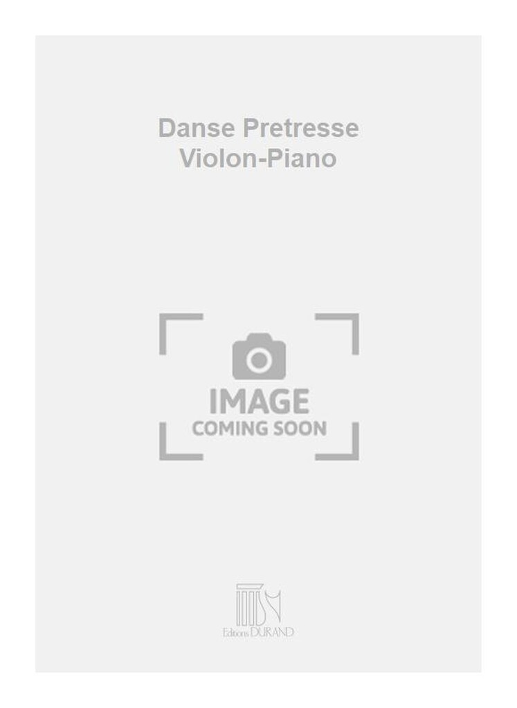 Danse Pretresse Violon-Piano